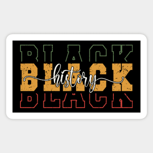 Vintage Black History Sticker